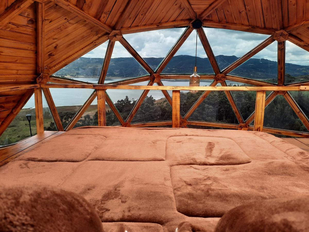 Benigno Mirador Bed and Breakfast Guatavita Buitenkant foto
