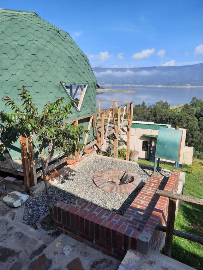 Benigno Mirador Bed and Breakfast Guatavita Buitenkant foto