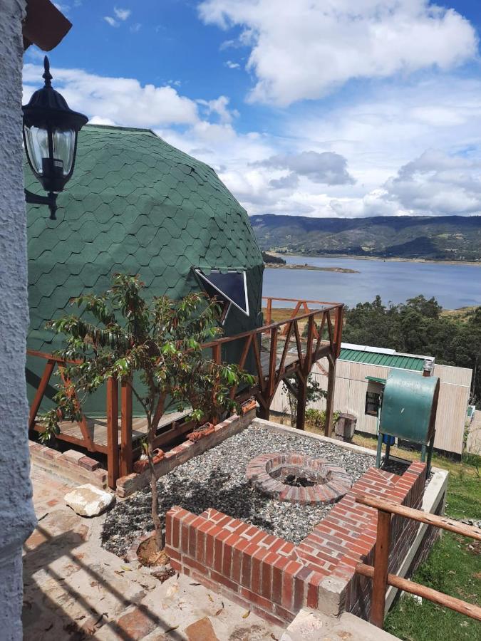 Benigno Mirador Bed and Breakfast Guatavita Buitenkant foto