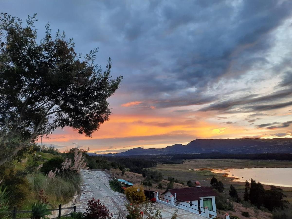 Benigno Mirador Bed and Breakfast Guatavita Buitenkant foto