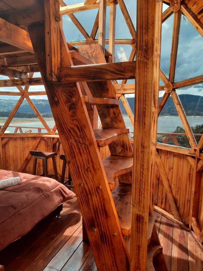 Benigno Mirador Bed and Breakfast Guatavita Buitenkant foto