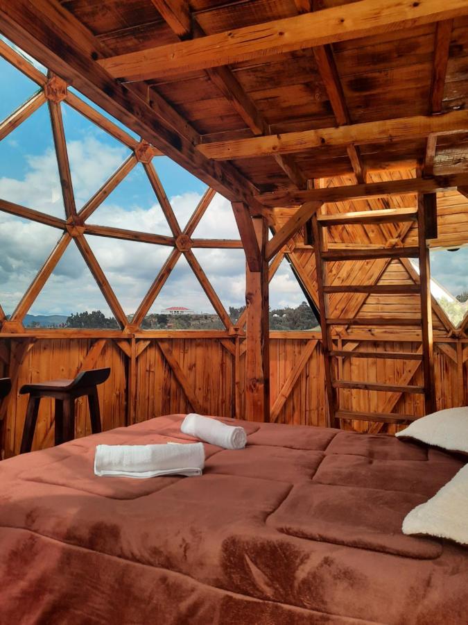 Benigno Mirador Bed and Breakfast Guatavita Buitenkant foto