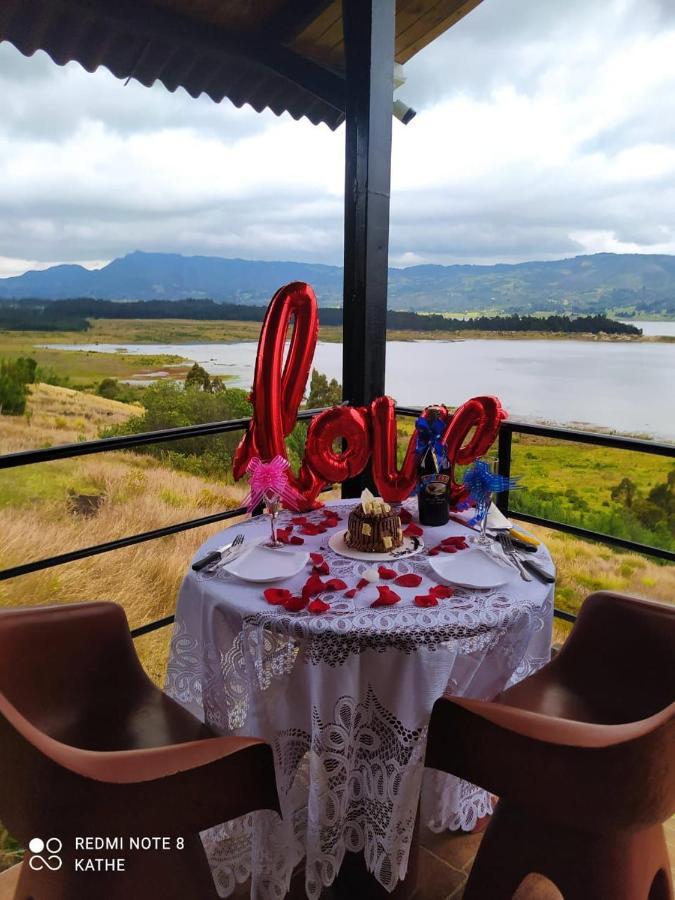 Benigno Mirador Bed and Breakfast Guatavita Buitenkant foto