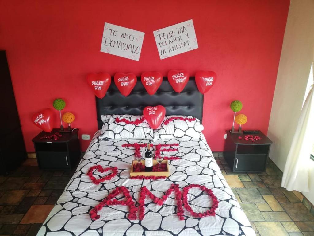 Benigno Mirador Bed and Breakfast Guatavita Buitenkant foto