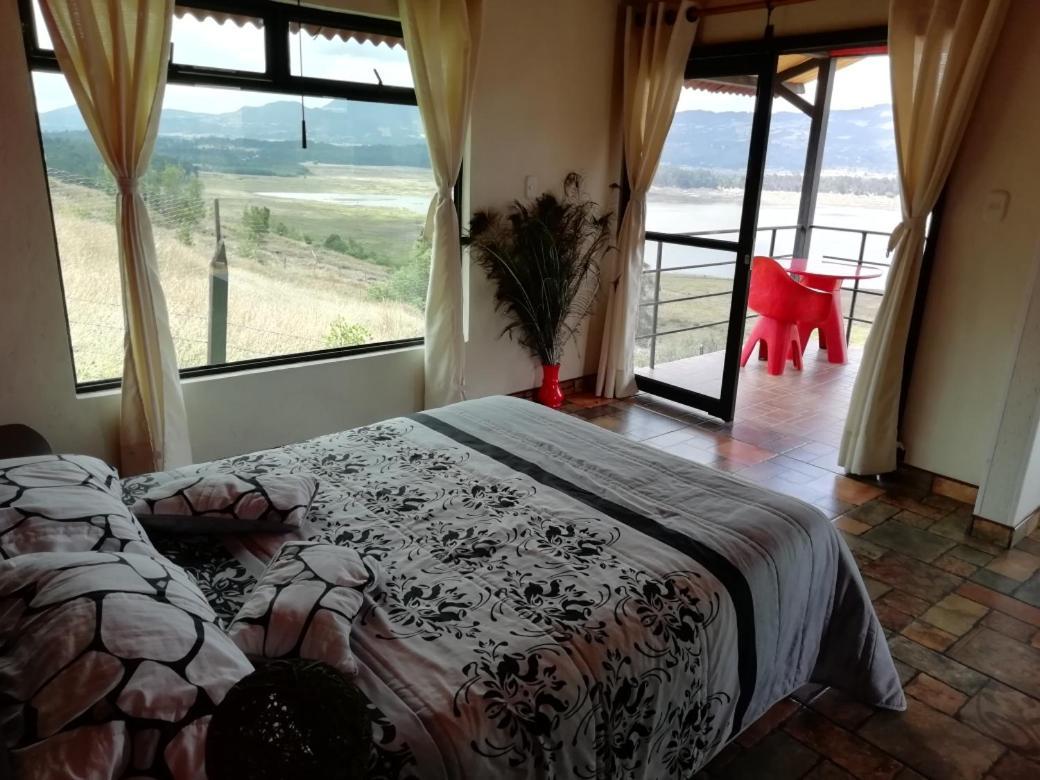 Benigno Mirador Bed and Breakfast Guatavita Buitenkant foto