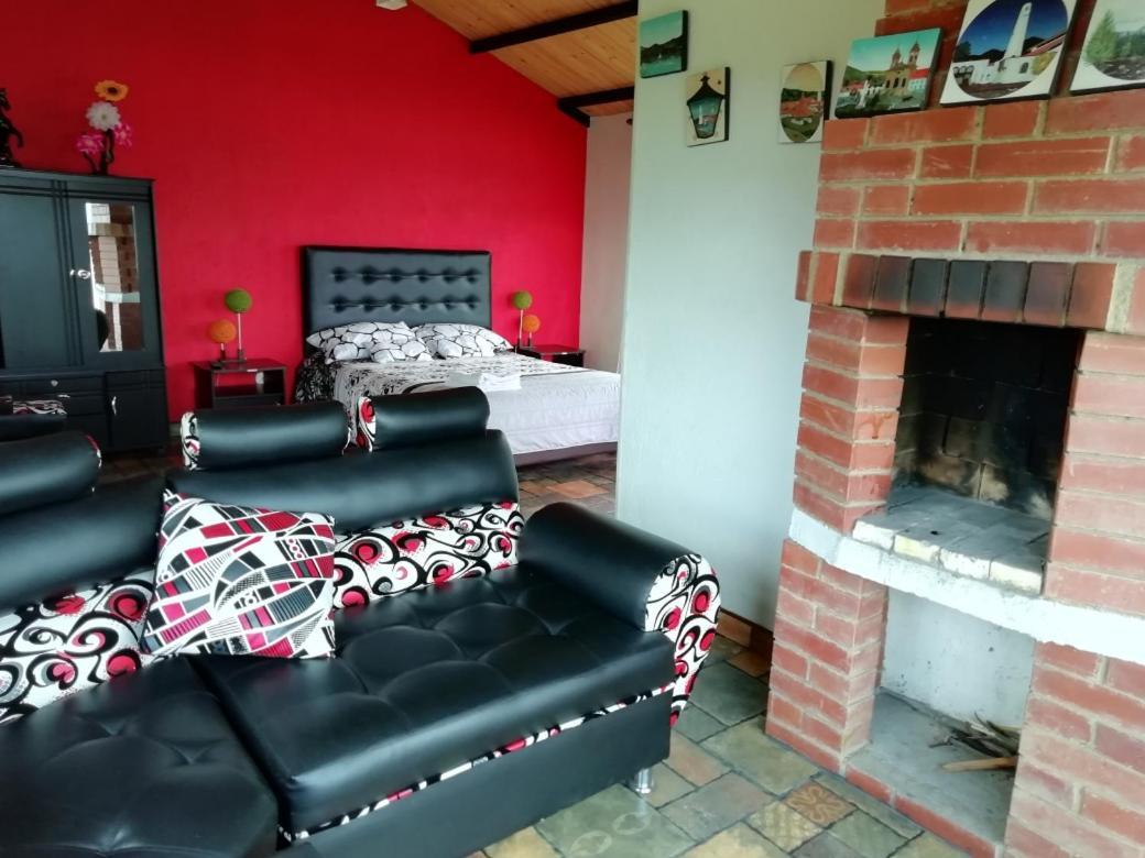 Benigno Mirador Bed and Breakfast Guatavita Buitenkant foto